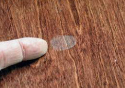 Wood Finish / Stain Damage - Remove Smudges or Fingerprints